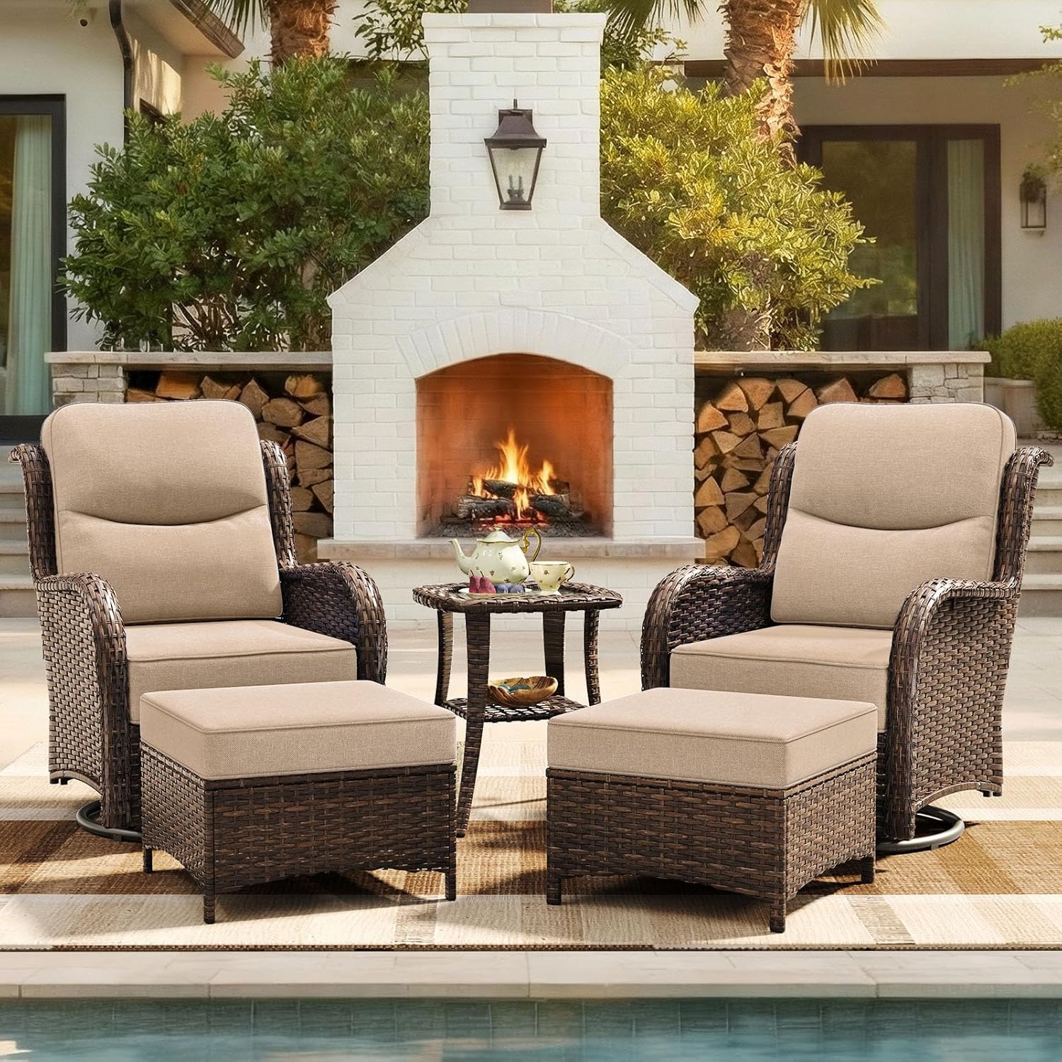 Outdoor Furniture Ofo - Conjunto de Móveis de Luxo para