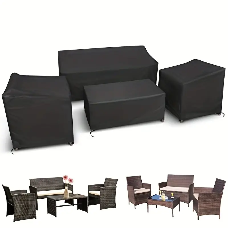 Outdoor Furniture Upholstery Near Me - 4 unidades/conjunto capas para móveis de