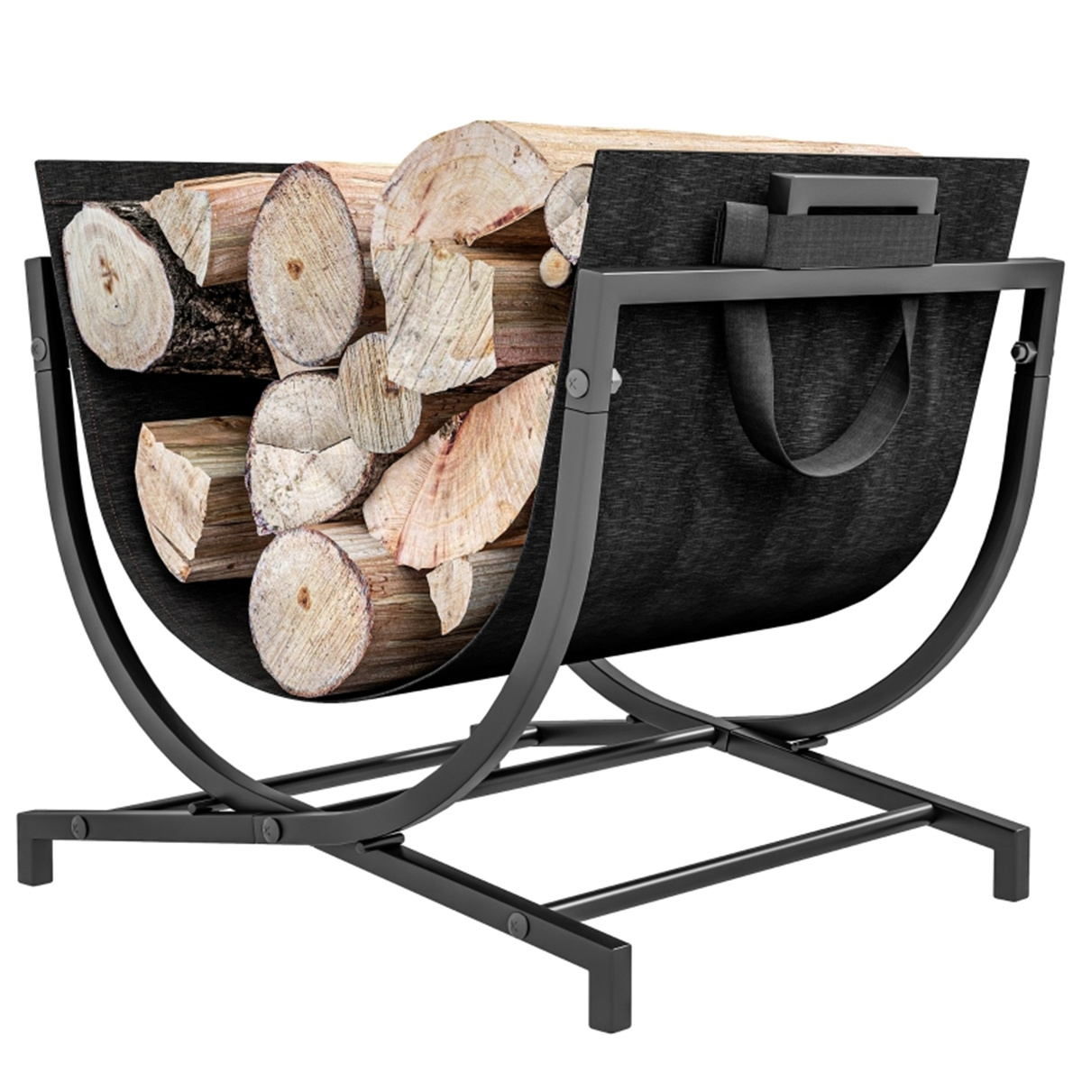 Outdoor Furniture With Storage - Suporte para Lenha de Madeira para