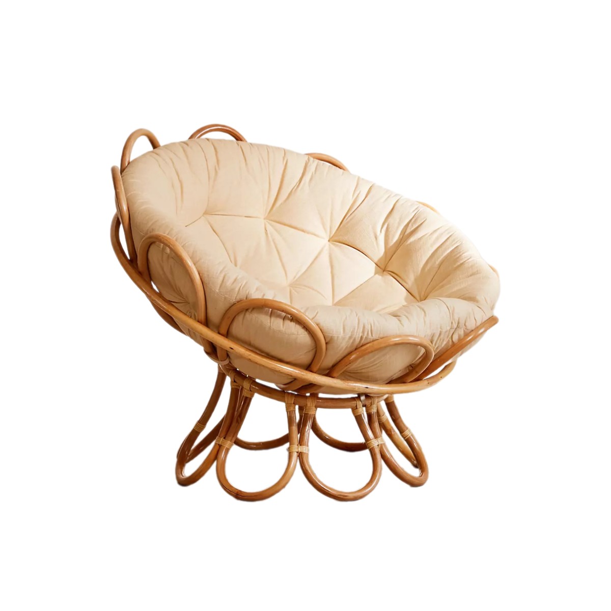 Outdoor Furniture Vietnam - # Cadeira Papasan Reclinável de Rattan