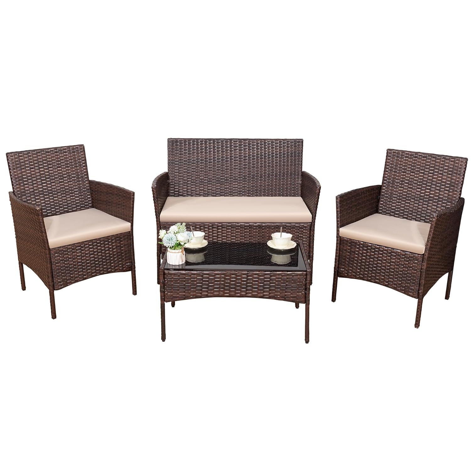 Outdoor Furniture Ofo - Conjunto de Móveis para Pátio Externo