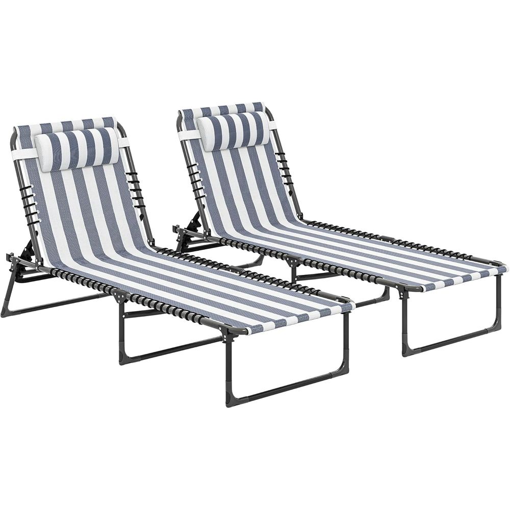 Outdoor Furniture Ofo - Conjunto de Cadeiras Chaise Lounge para