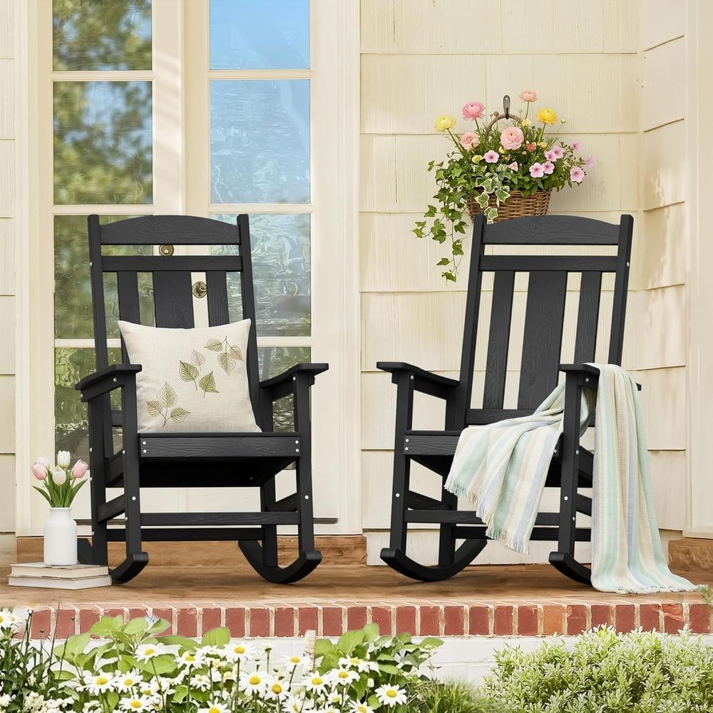 Outdoor Furniture Ofo - Cadeiras de Balanço para Exterior, Resistentes