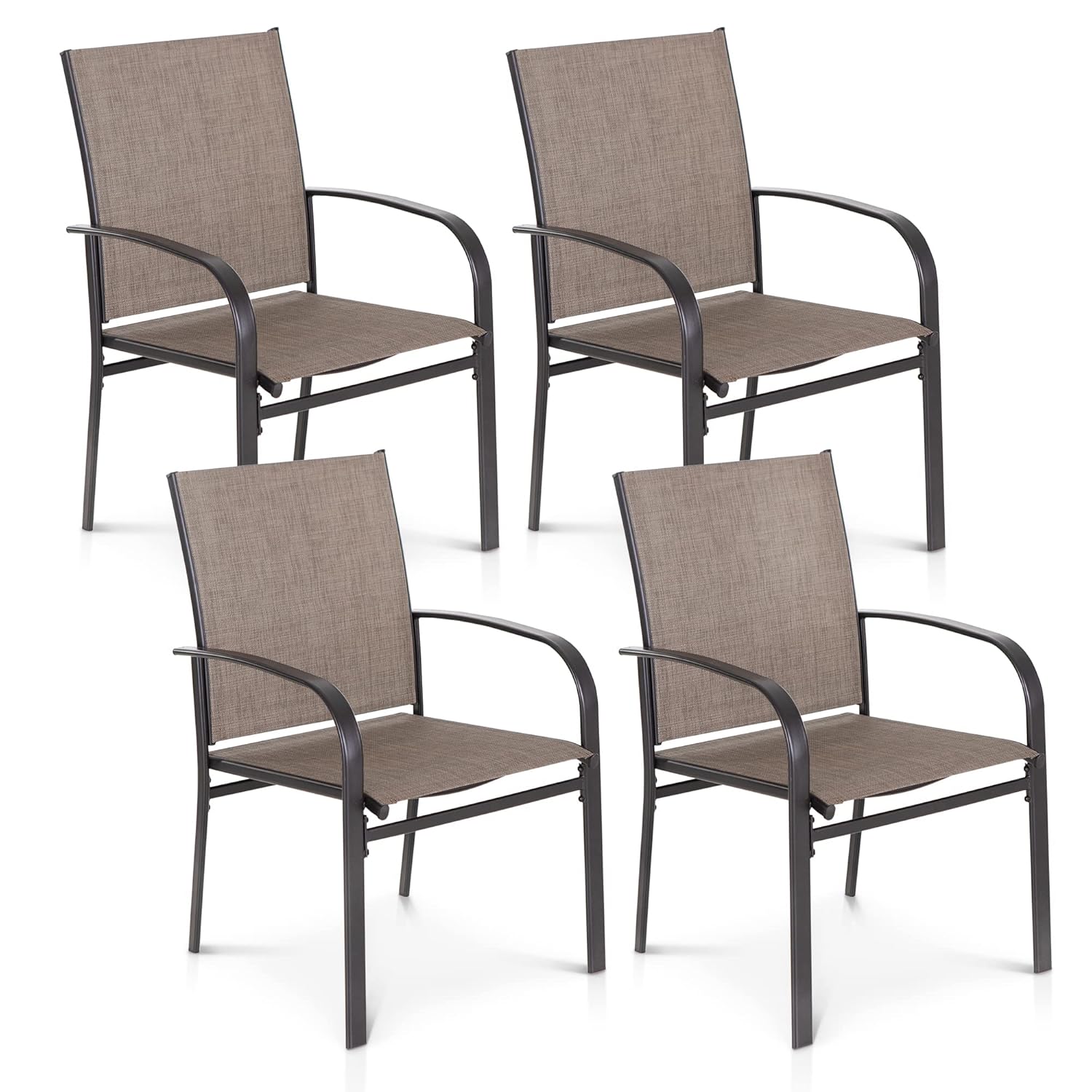 Outdoor Furniture Ofo - Conjunto de 4 Cadeiras de Jantar