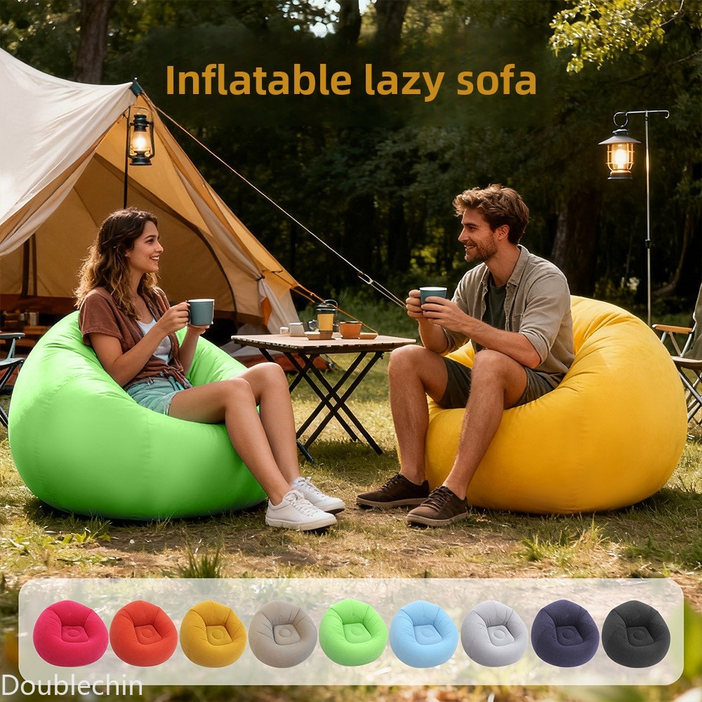 Outdoor Furniture Philippines - Sofá Inflável Individual Flocado, Cadeira Inflável