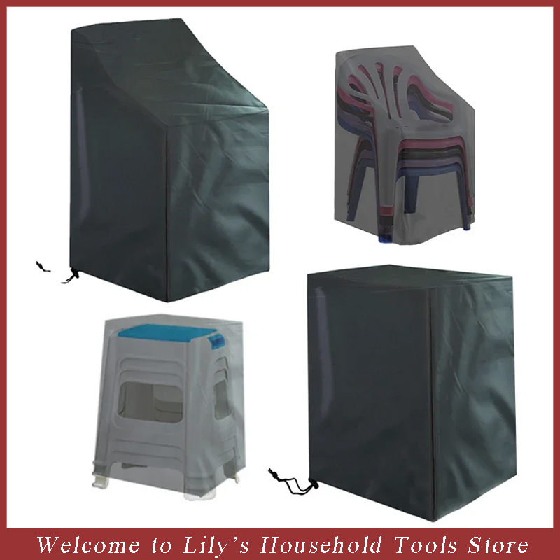 Outdoor Furniture Upholstery Near Me - Impermeável Dustproof Stacked Cadeira Dust Cover,