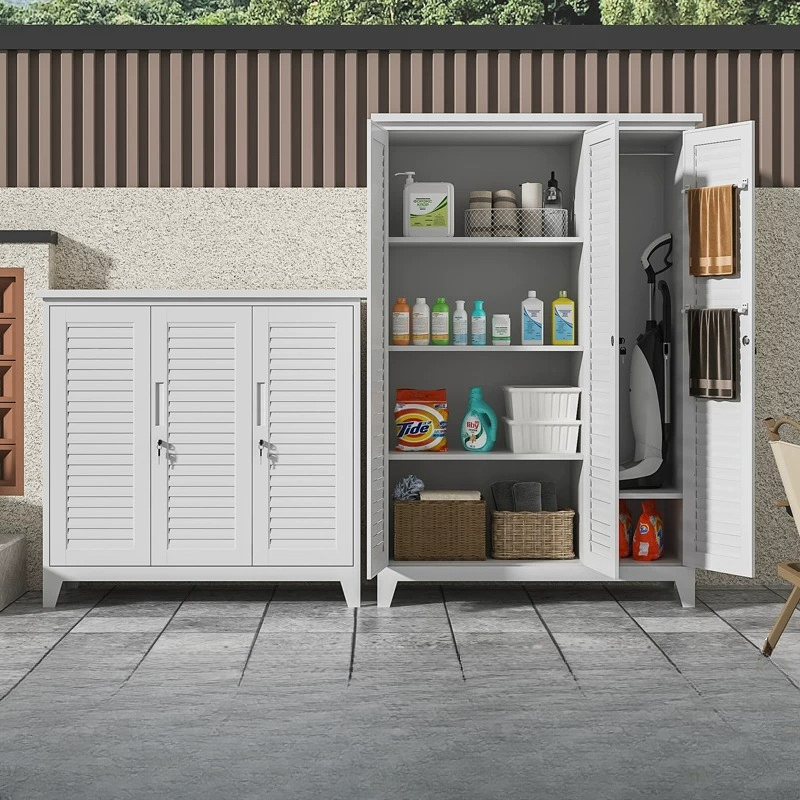 Outdoor Furniture Ofo - Armário de Armazenamento Moderno para Pátio
