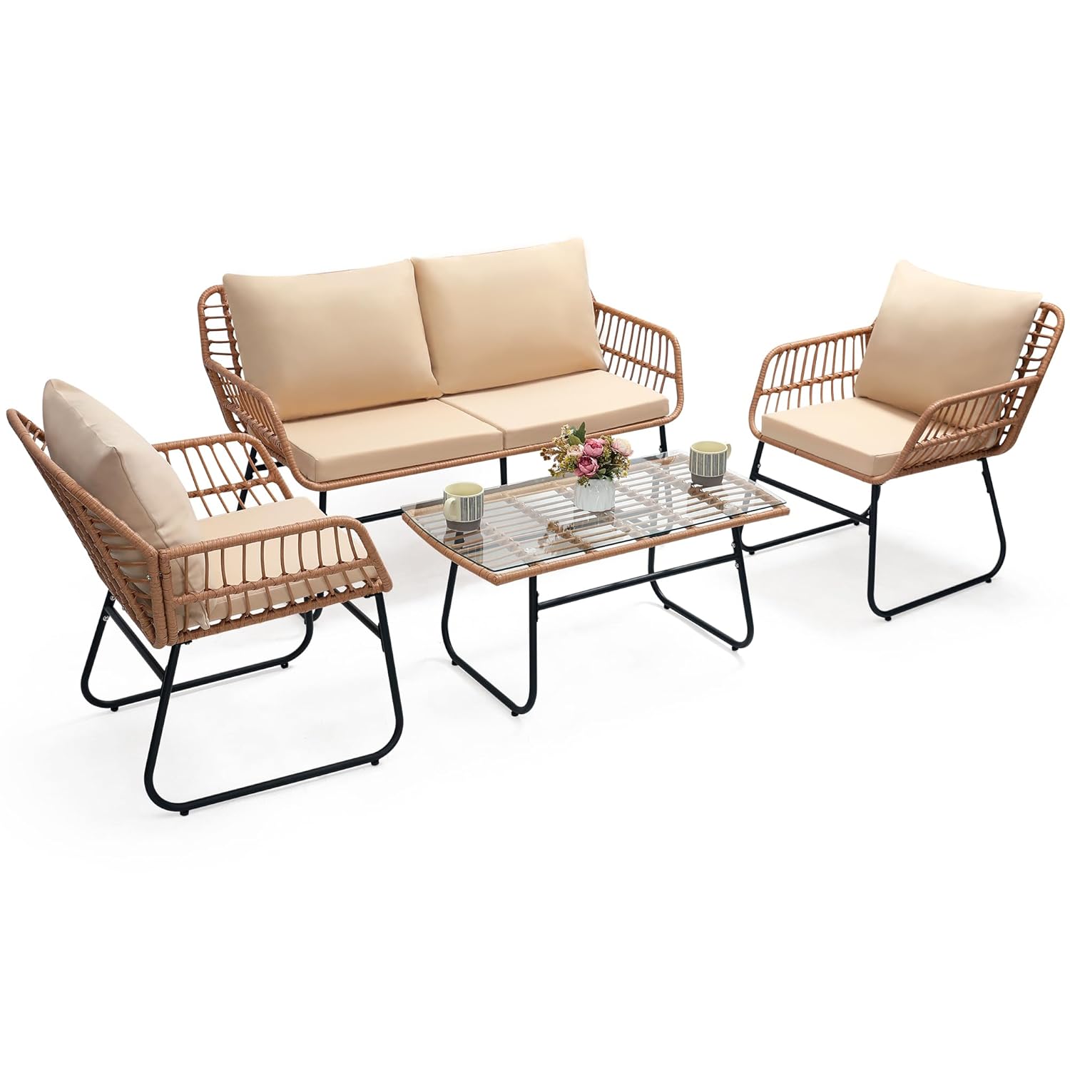 Outdoor Furniture Ofo - Conjunto de Móveis para Pátio/Bistrô ao