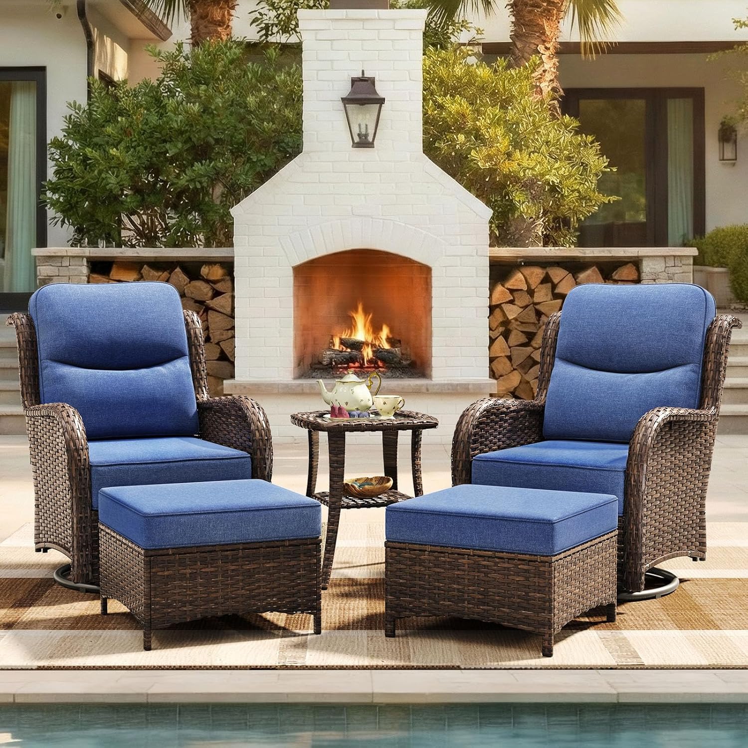 Conjunto de Móveis de Luxo par - Outdoor Furniture Ofo avaliação e preço