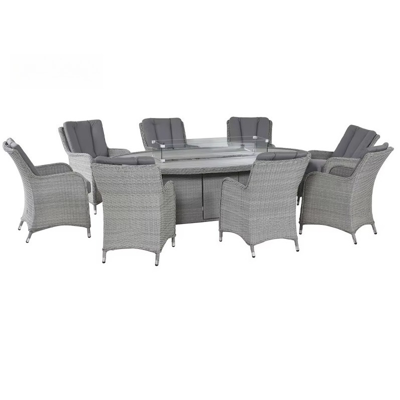 Conjunto de Sofá de Jardim Mod - Outdoor Furniture And Fire Pit avaliação e preço