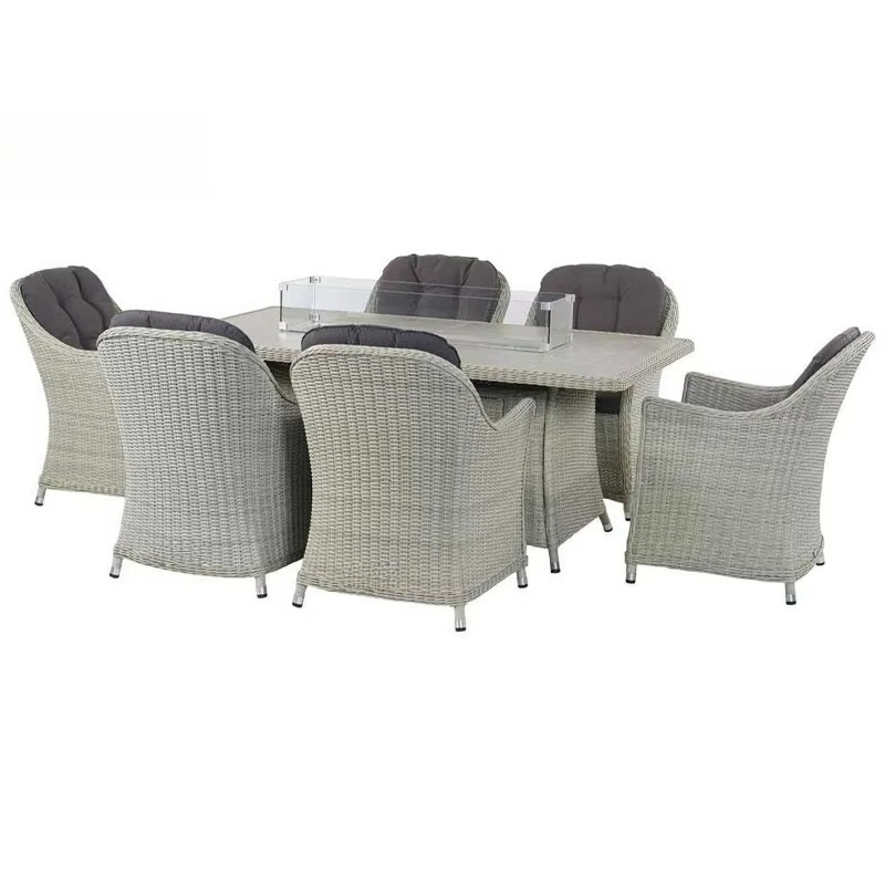 Conjunto de Sofá de Jardim Mod - Outdoor Furniture And Fire Pit avaliação e preço