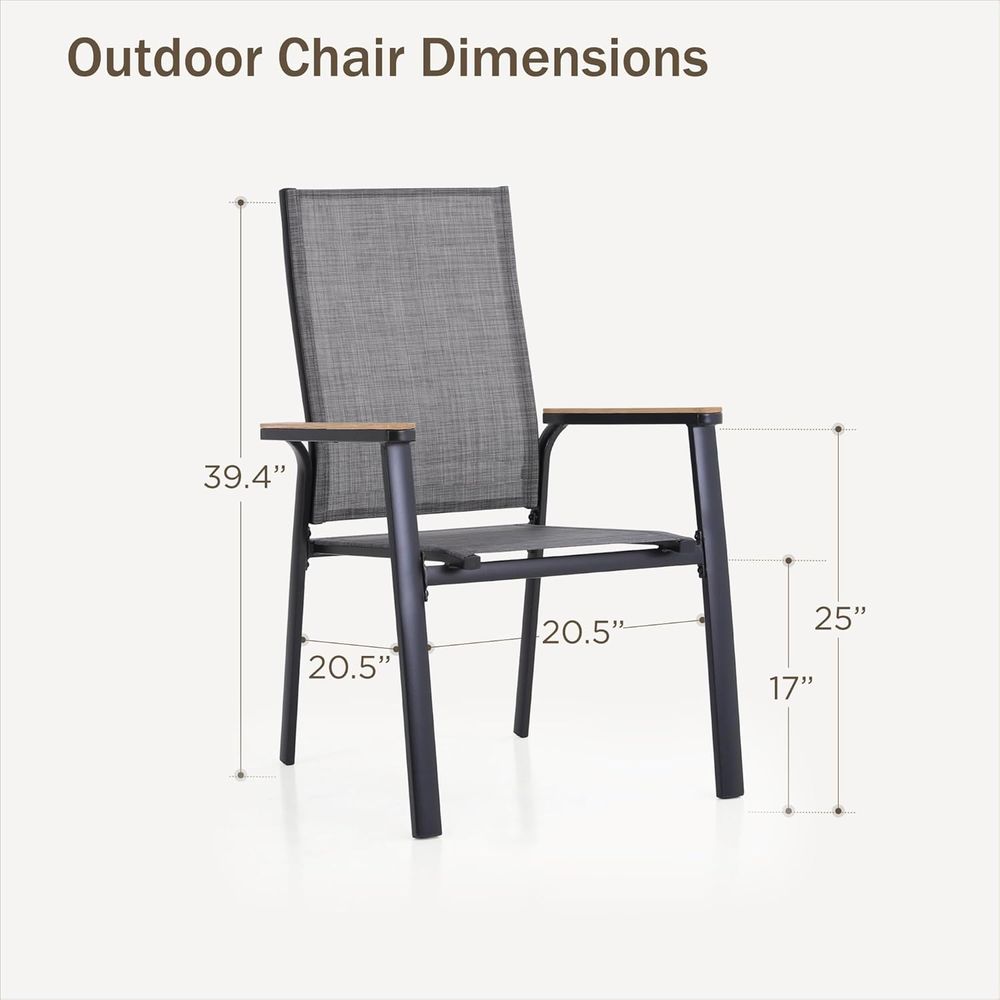 Conjunto de cadeiras de jantar - Outdoor Furniture Ofo avaliação e preço