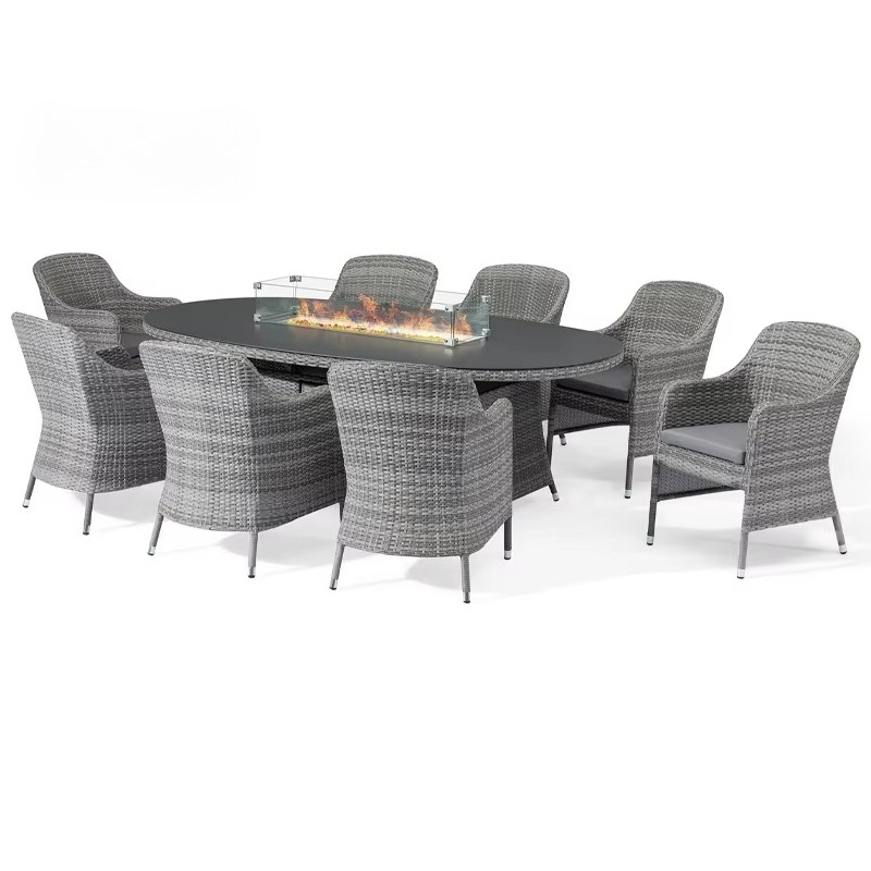 Conjunto de Sofá para Jardim e - Outdoor Furniture And Fire Pit avaliação e preço