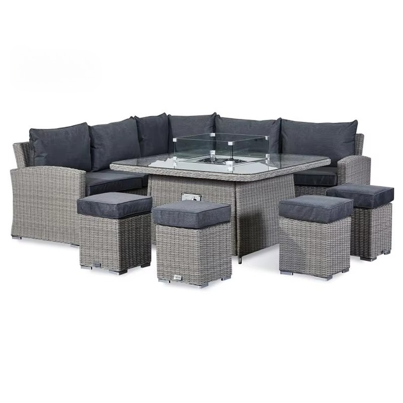 Conjunto de Sofá para Jardim e - Outdoor Furniture And Fire Pit avaliação e preço