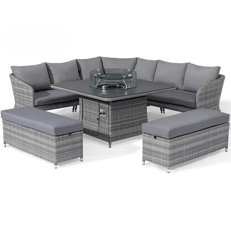 Conjunto de Sofá Moderno para  - Outdoor Furniture And Fire Pit avaliação e preço