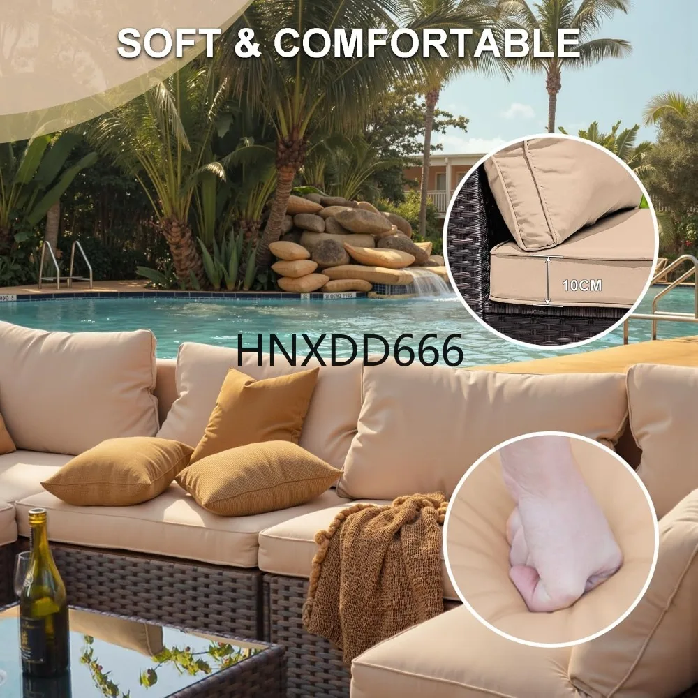 Conjunto de Móveis para Pátio  - Outdoor Furniture And Fire Pit avaliação e preço