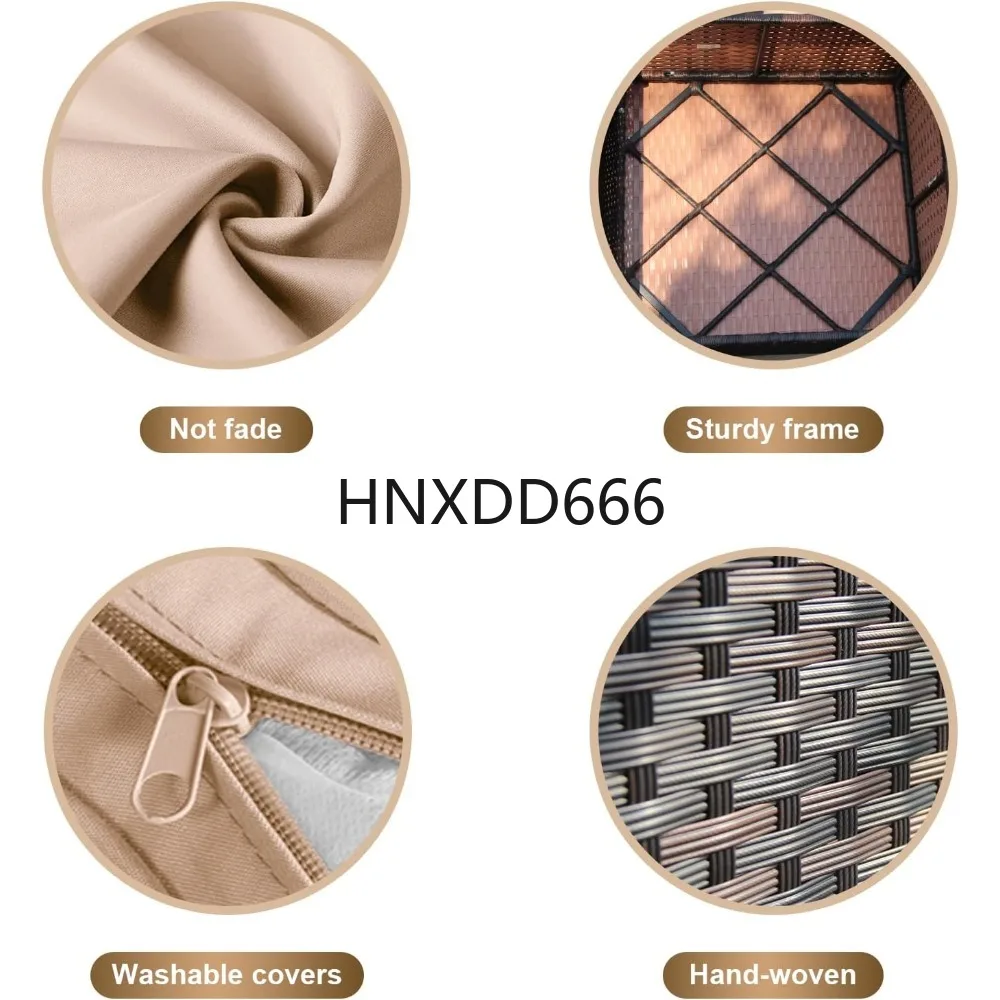 Conjunto de Móveis para Pátio  - Outdoor Furniture And Fire Pit avaliação e preço