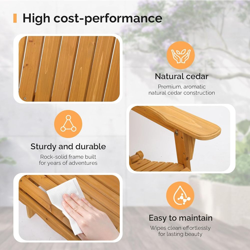 Conjunto de 4 Cadeiras Adirond - Outdoor Furniture Ofo avaliação e preço