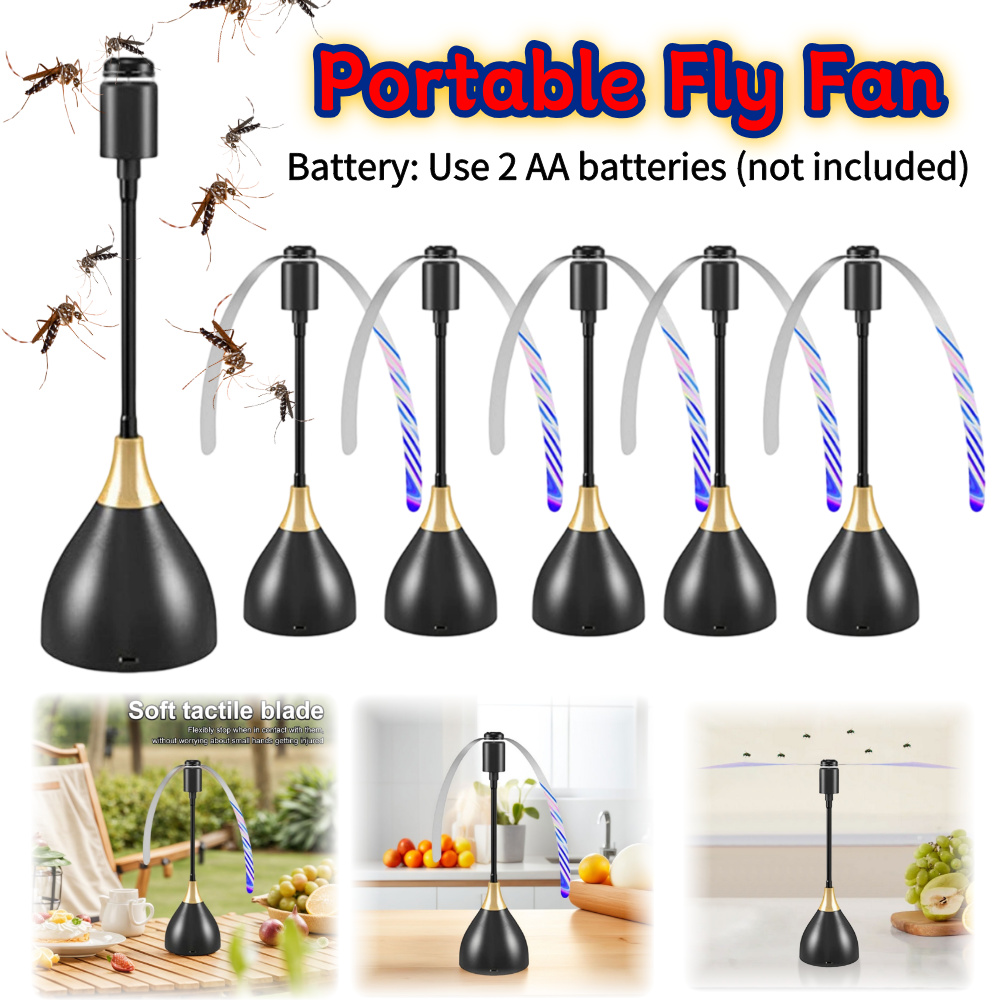 1-3 pçs ventiladores de mosca  - Outdoor Furniture Philippines avaliação e preço