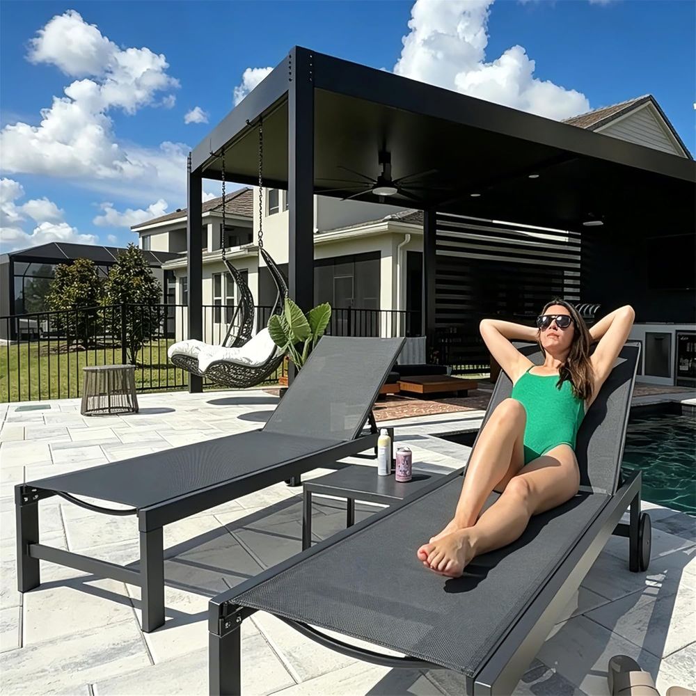 Conjunto de 4 Espreguiçadeiras - Outdoor Furniture Ofo avaliação e preço