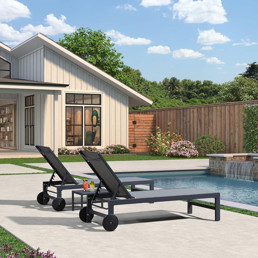Conjunto de 4 Espreguiçadeiras - Outdoor Furniture Ofo avaliação e preço