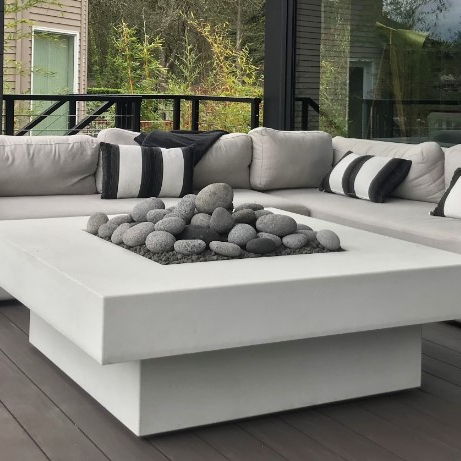 Conjunto de Sofá para Exterior - Outdoor Furniture And Fire Pit avaliação e preço