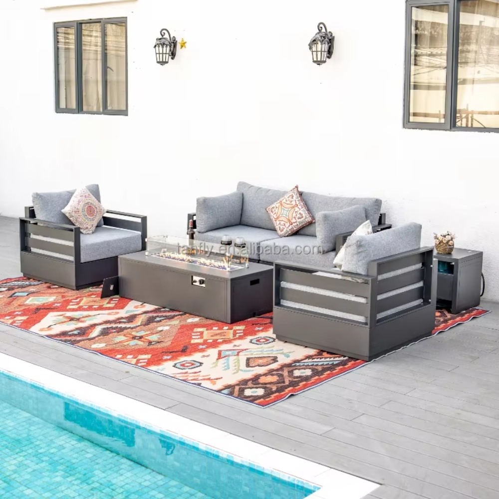 Conjunto de Móveis para Exteri - Outdoor Furniture And Fire Pit avaliação e preço