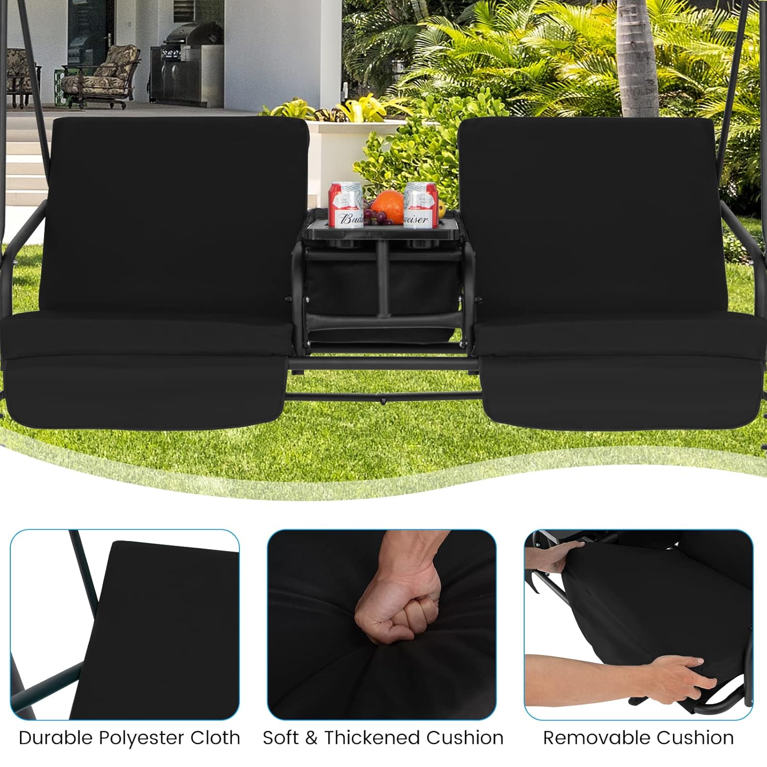 Cadeira de Balanço para 2 Pess - Outdoor Furniture Ofo avaliação e preço