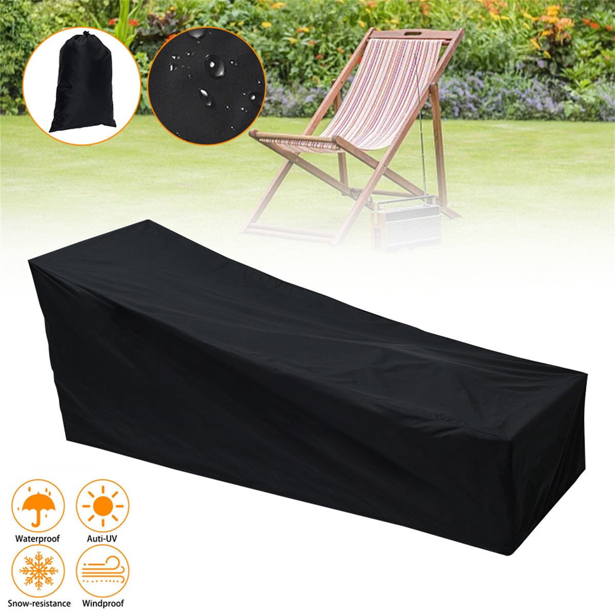 Jardim ao ar livre espreguiçad - Outdoor Furniture Upholstery Near Me avaliação e preço