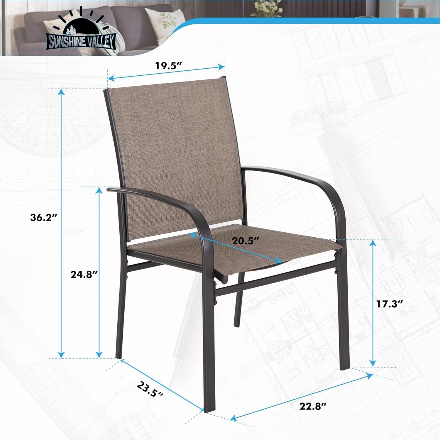Conjunto de 4 Cadeiras de Jant - Outdoor Furniture Ofo avaliação e preço
