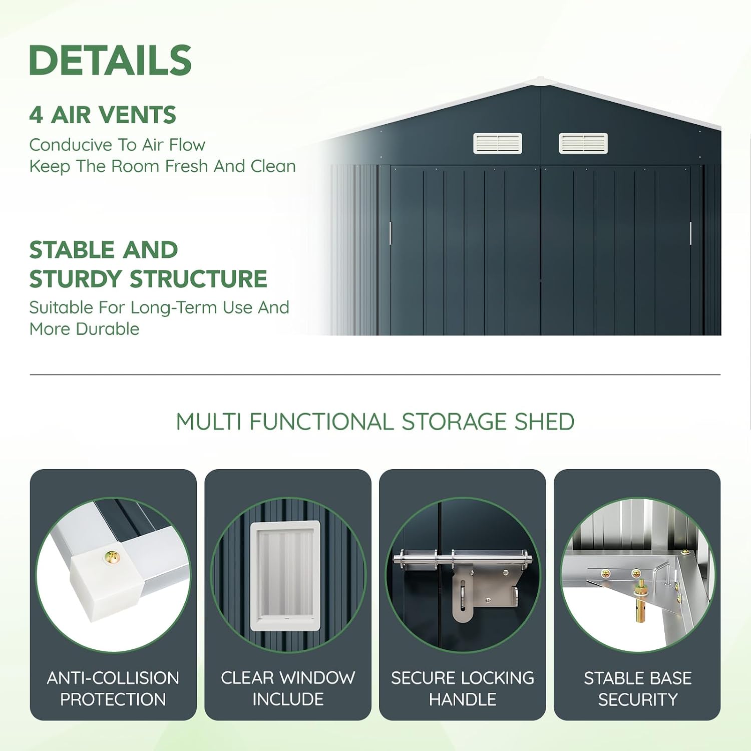Galpão de Armazenamento Extern - Outdoor Furniture With Storage avaliação e preço